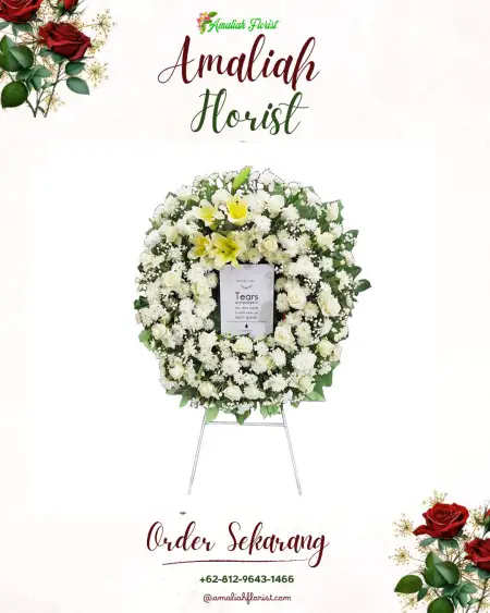 Krans Bunga Duka Klaten Selatan